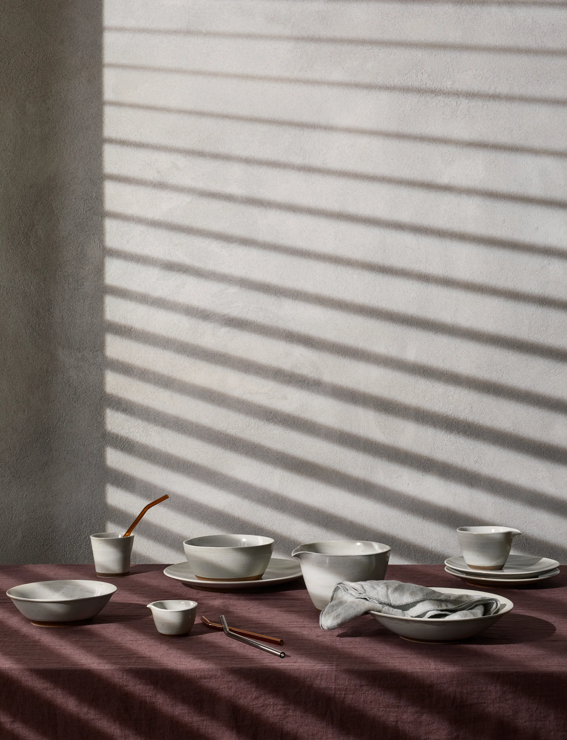 Assiette Grød Ø26 cm, Sand Broste Copenhagen