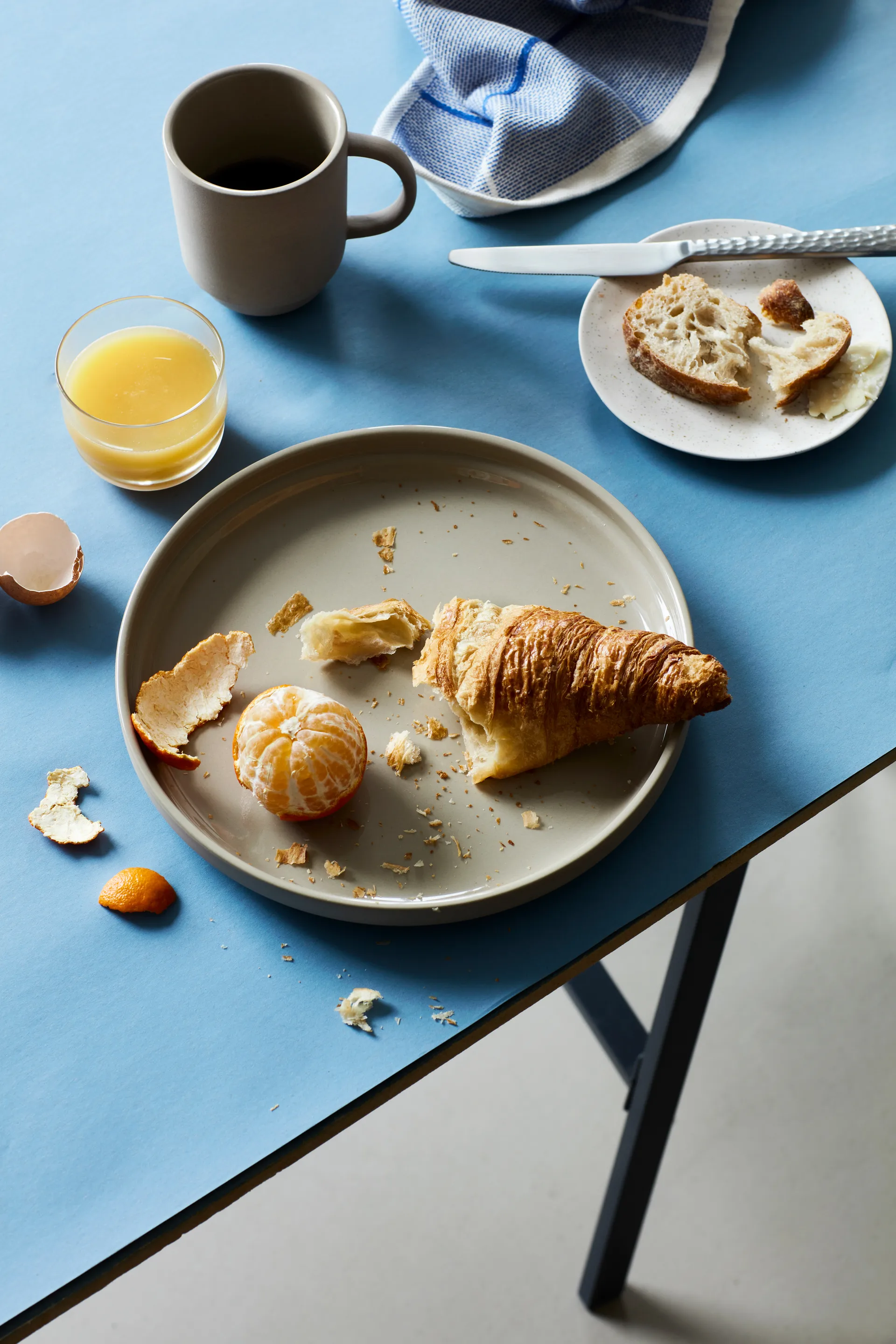 Assiette Nordic Bistro Ø26 cm, Raw beige Broste Copenhagen