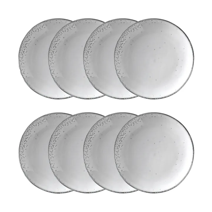 Assiette Nordic Sand Ø20 cm lot de 8 - Broste Copenhagen