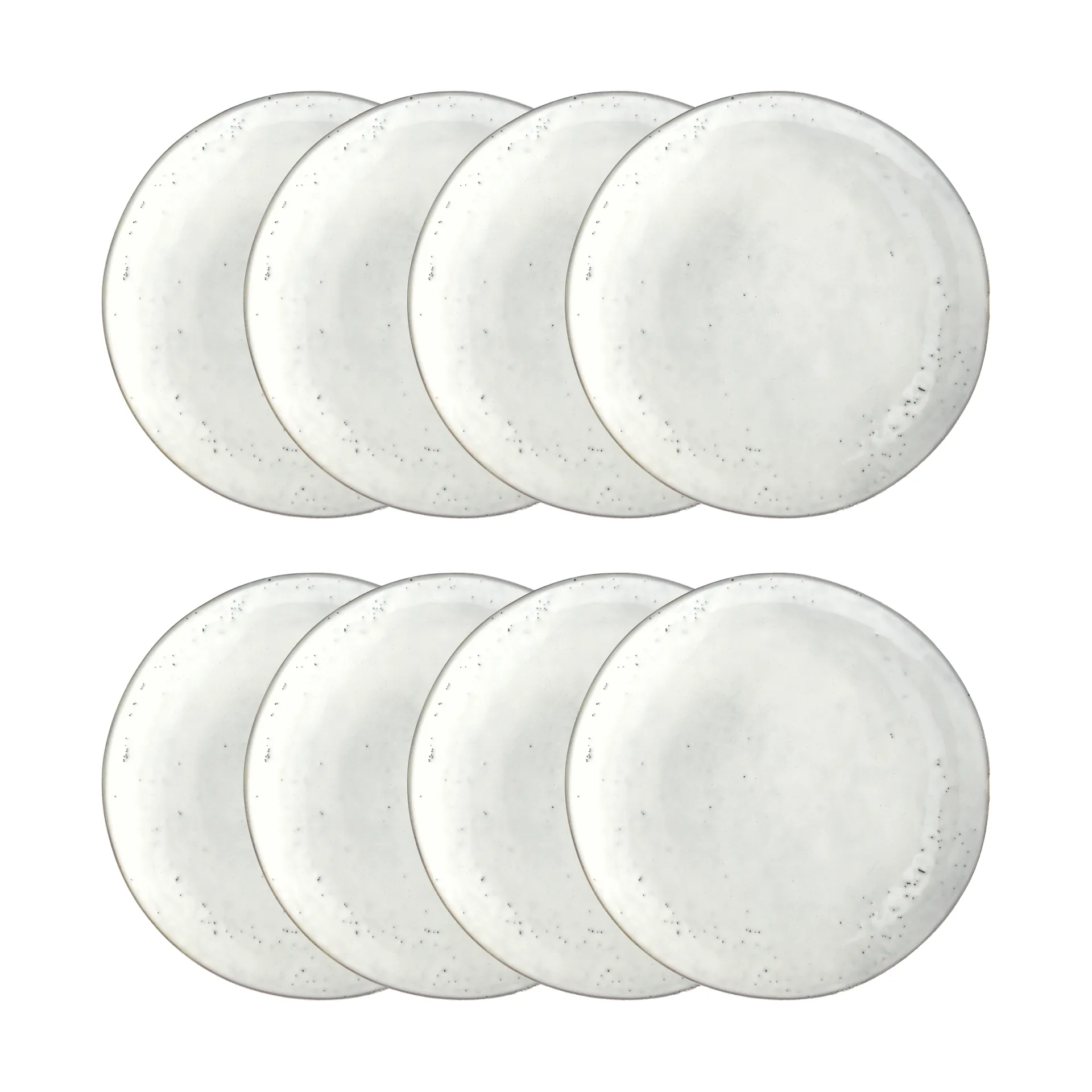 Assiette Nordic Sand Ø26 cm lot de 8,  Broste Copenhagen