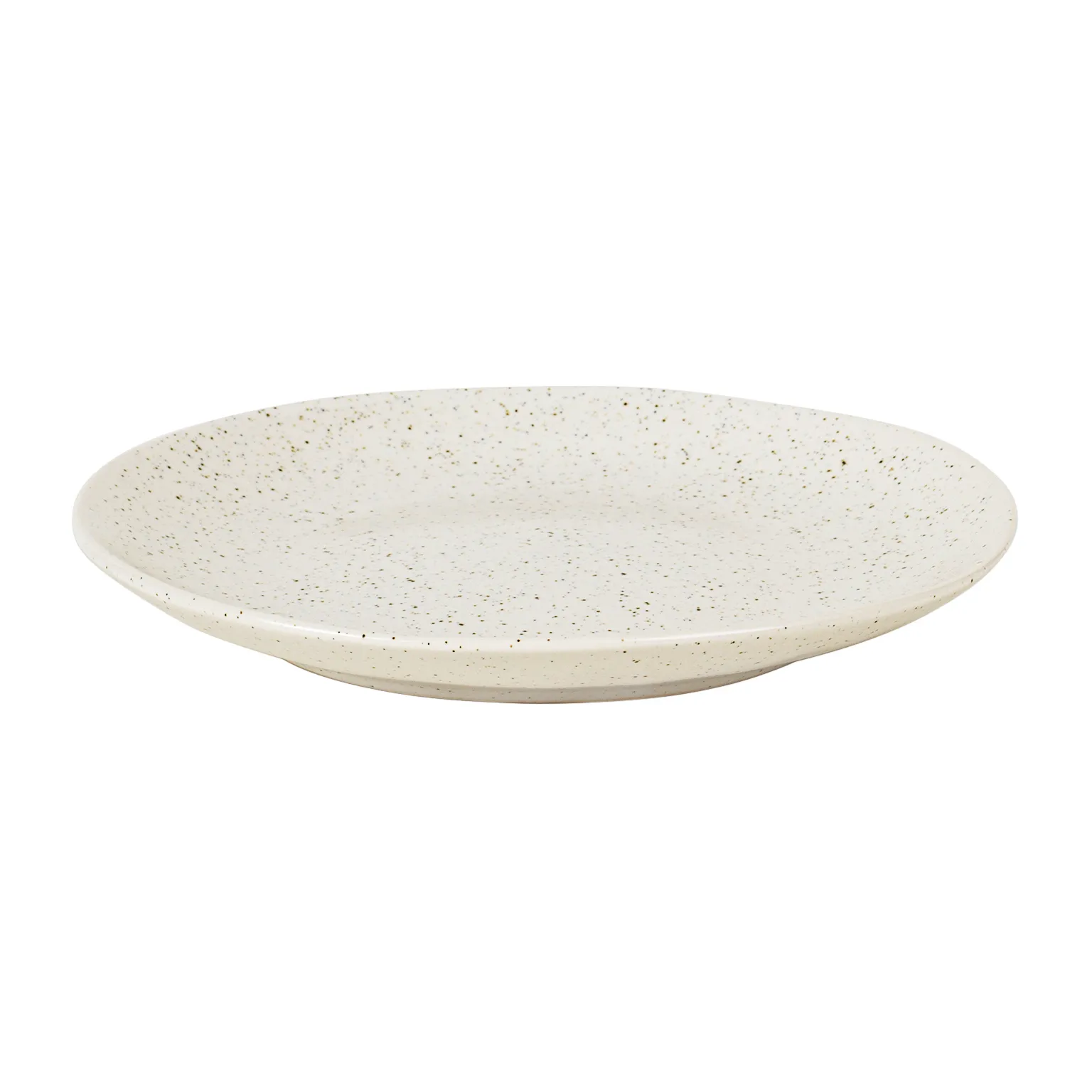 Assiette Nordic Vanilla Ø20 cm, Cream with grains Broste Copenhagen