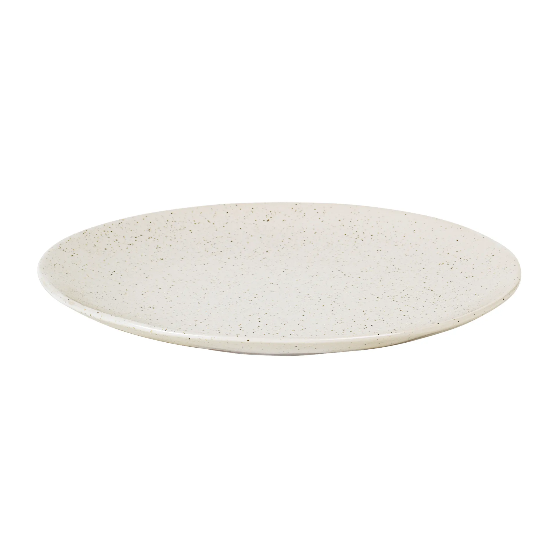 Assiette Nordic Vanilla Ø26 cm, Cream with grains Broste Copenhagen