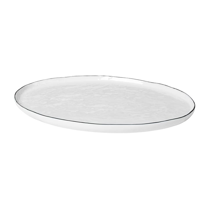 Assiette ovale Salt - 26,5x38,5 cm - Broste Copenhagen