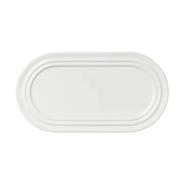 Assiette ovale Stevns 27,5 cm - Chalk white - Broste Copenhagen