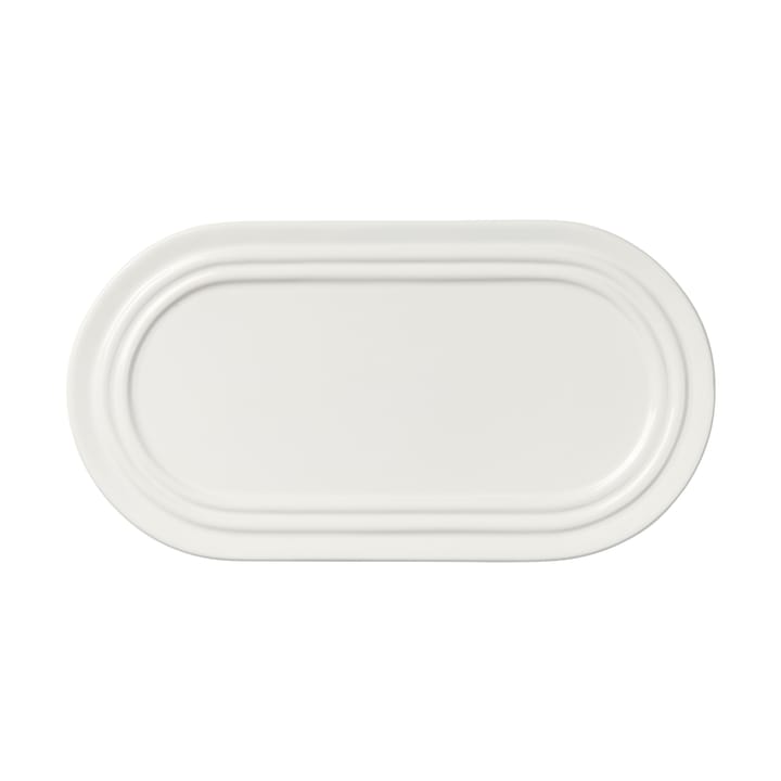 Assiette ovale Stevns 27,5 cm - Chalk white - Broste Copenhagen