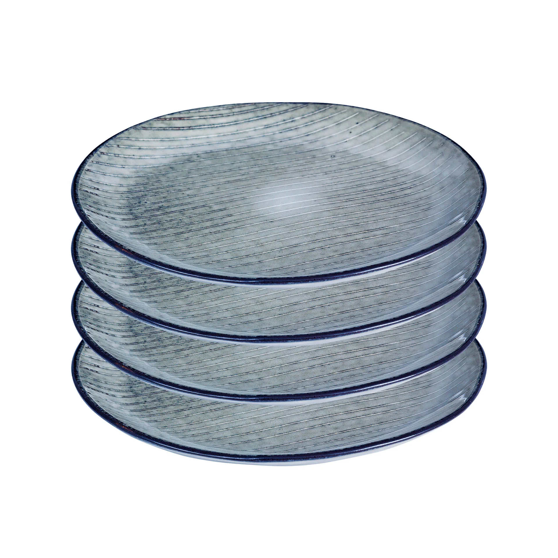 Assiettes Nordic sea-lot de 4 Ø 20 cm,  Broste Copenhagen