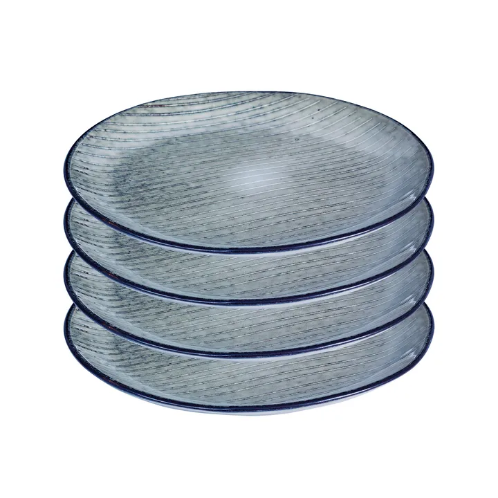 Assiettes Nordic sea-lot de 4 Ø 20 cm - Broste Copenhagen