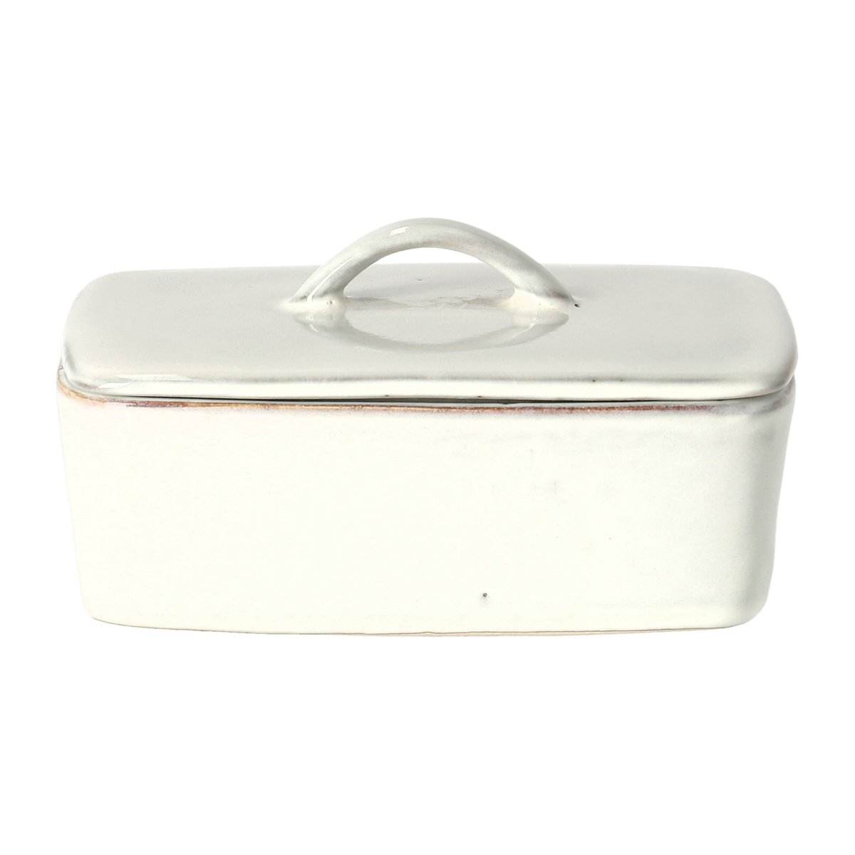 Broste Copenhagen Beurrier Nordic Sand 5,5 cm | Design Scandinave | Saladiers de service | Beige