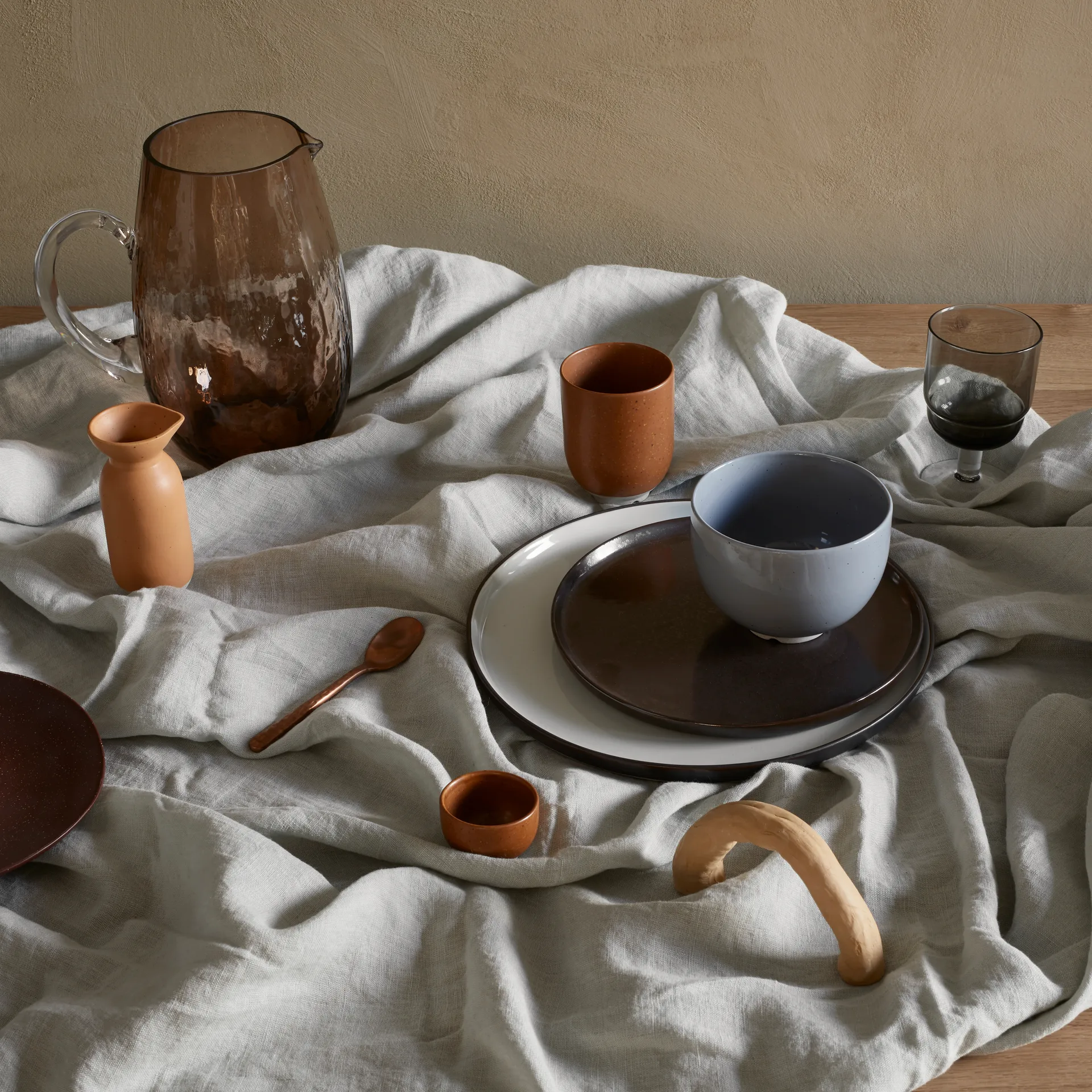 Bol Eli Ø11 cm, Soft blue Broste Copenhagen