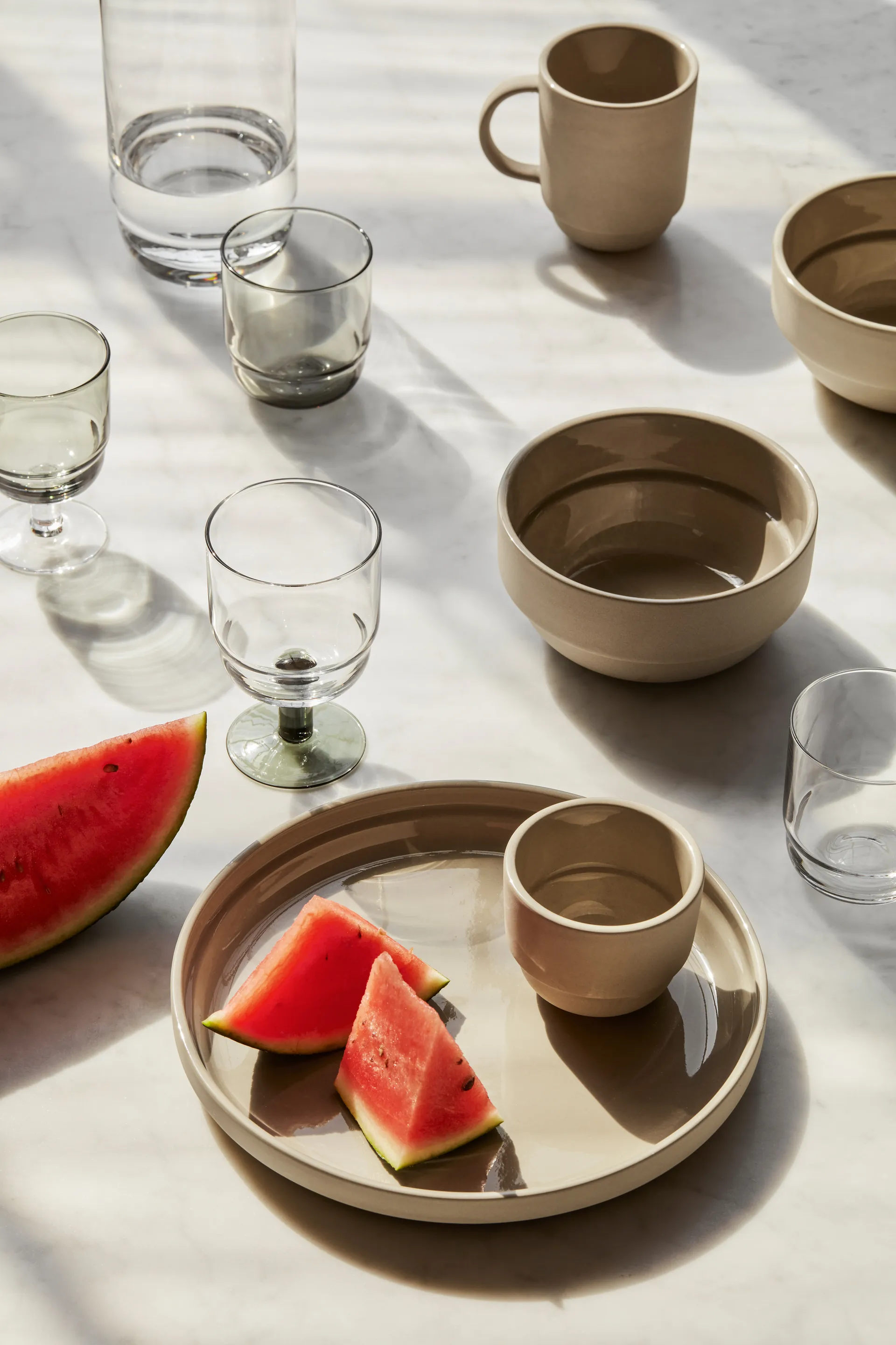 Bol Nordic Bistro Ø15 cm, Raw beige Broste Copenhagen