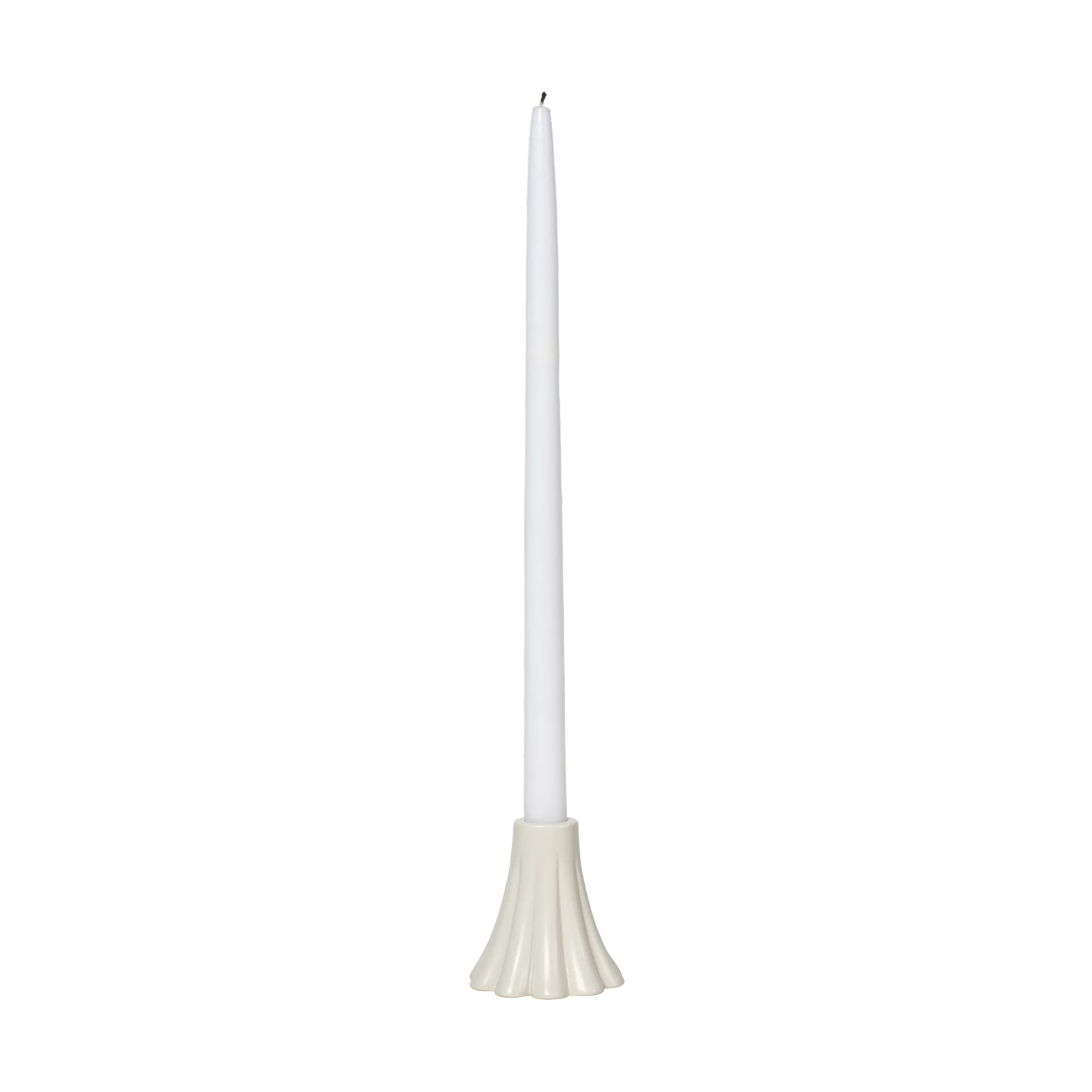 Bougeoir Heli 8 cm, Cream Broste Copenhagen