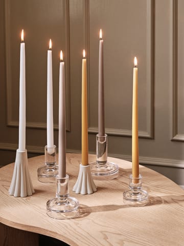 Bougeoir Heli 8 cm - Cream - Broste Copenhagen