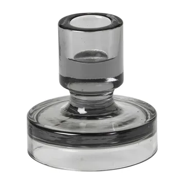 Bougeoir Petra smoked pearl dark grey - 8 cm - Broste Copenhagen