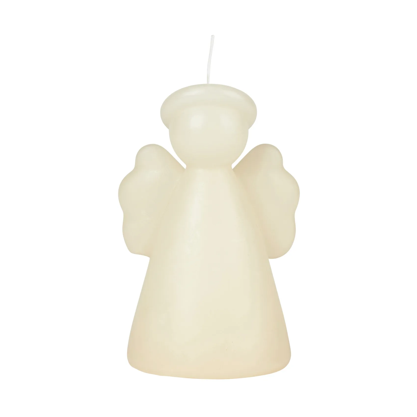 Bougie Angel sculpture 14 cm, Off white Broste Copenhagen