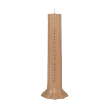 Bougie calendrier Heli - Walnut - Broste Copenhagen