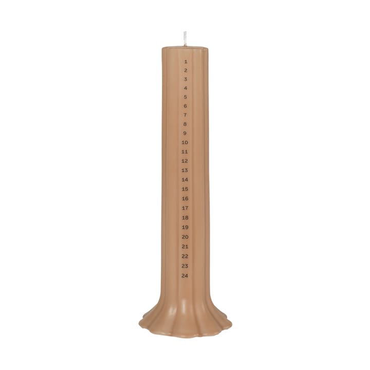 Bougie calendrier Heli - Walnut - Broste Copenhagen