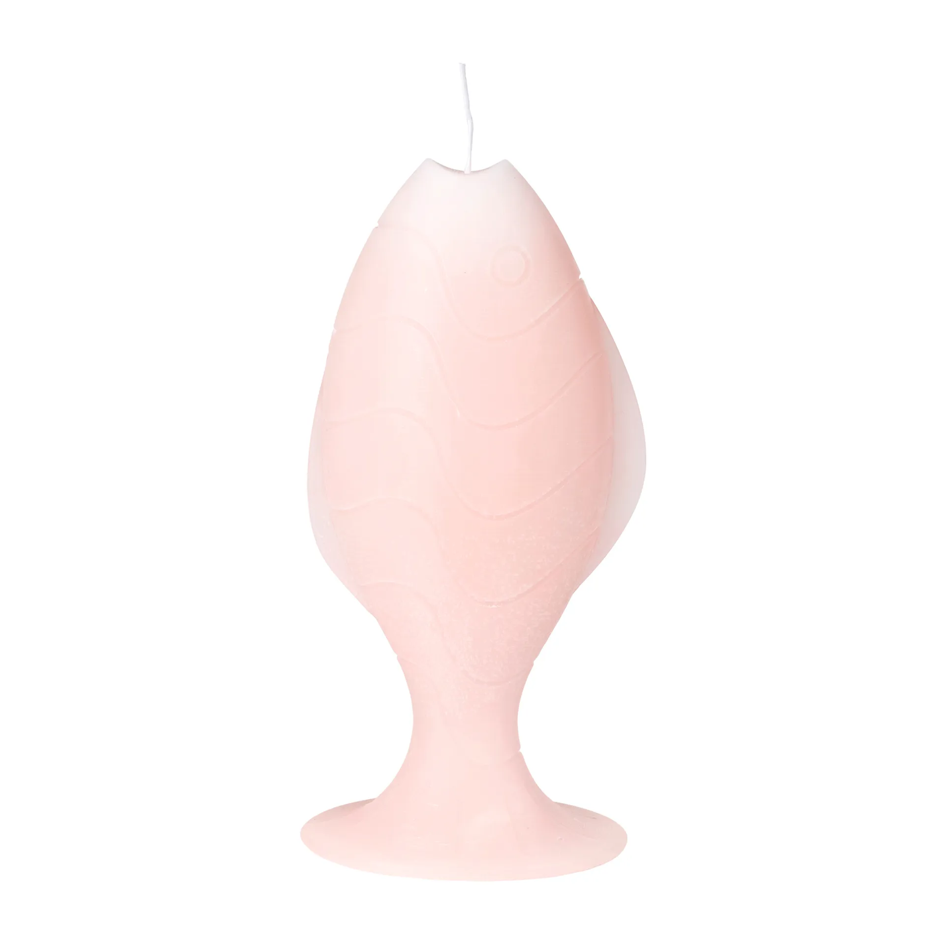 Bougie Fish 22 cm, Light pink Broste Copenhagen