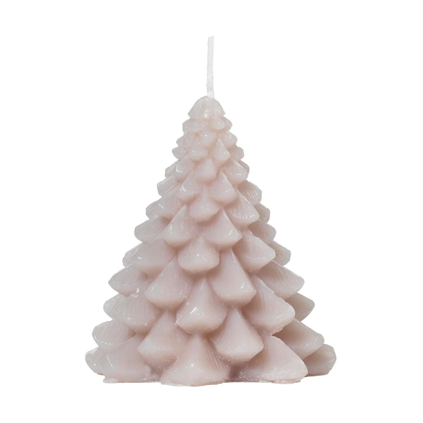 Bougie Granny Christmas tree Ø9 x 10 cm, Linen Broste Copenhagen