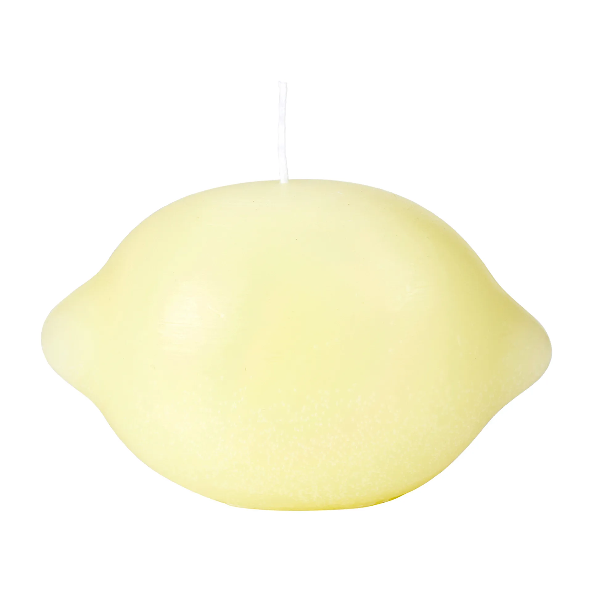Bougie Lemon 8,5 cm, Pastel yellow Broste Copenhagen