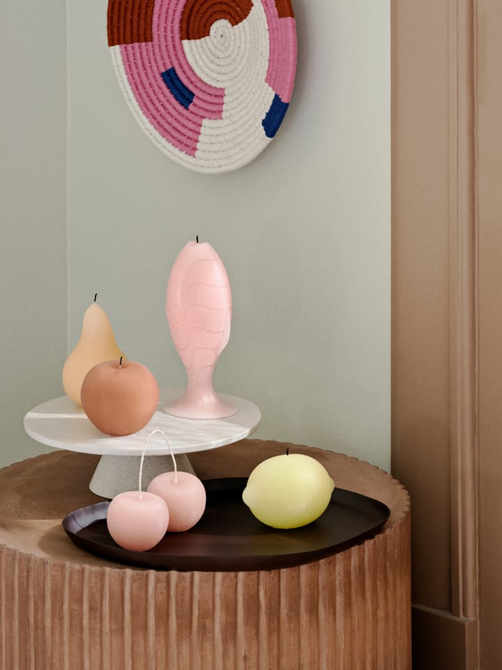 Bougie Lemon 8,5 cm, Pastel yellow Broste Copenhagen