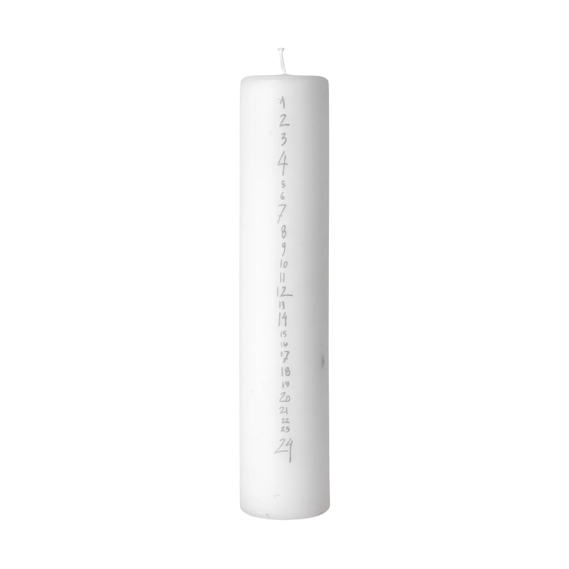 Calendrier bougie manuscrite, White-Silver Broste Copenhagen