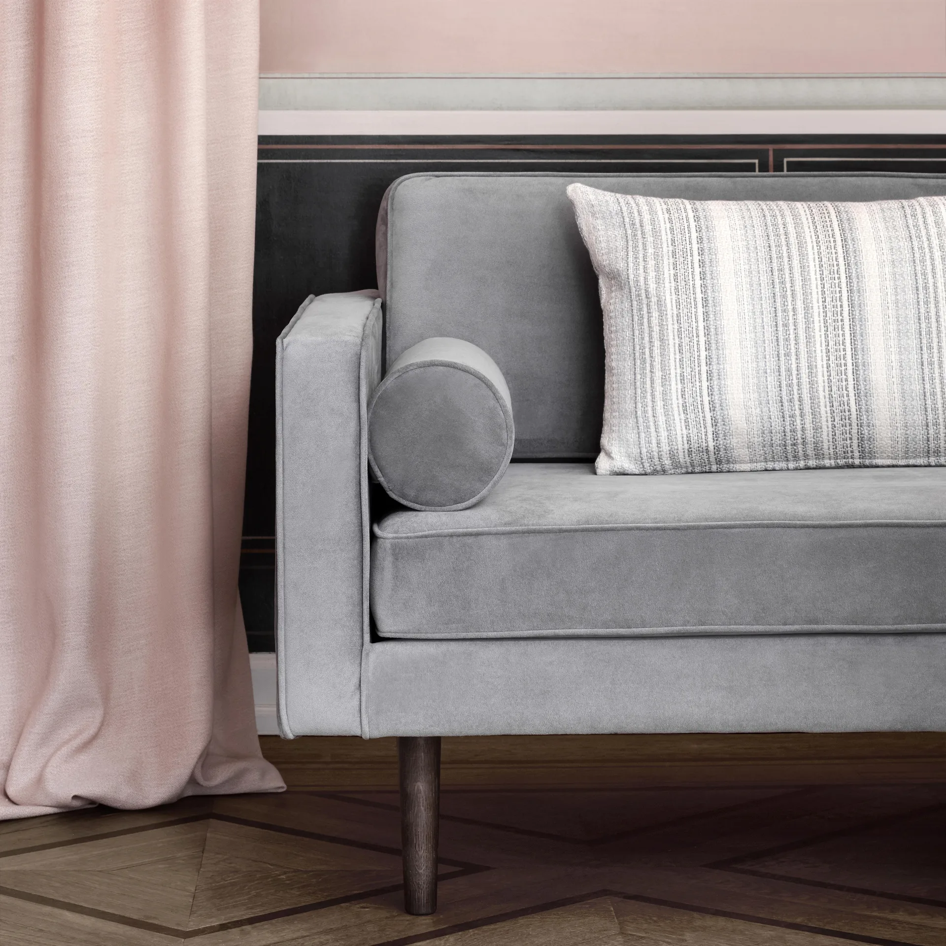 Canapé Wind, Drizzle (gris), 2 places Broste Copenhagen