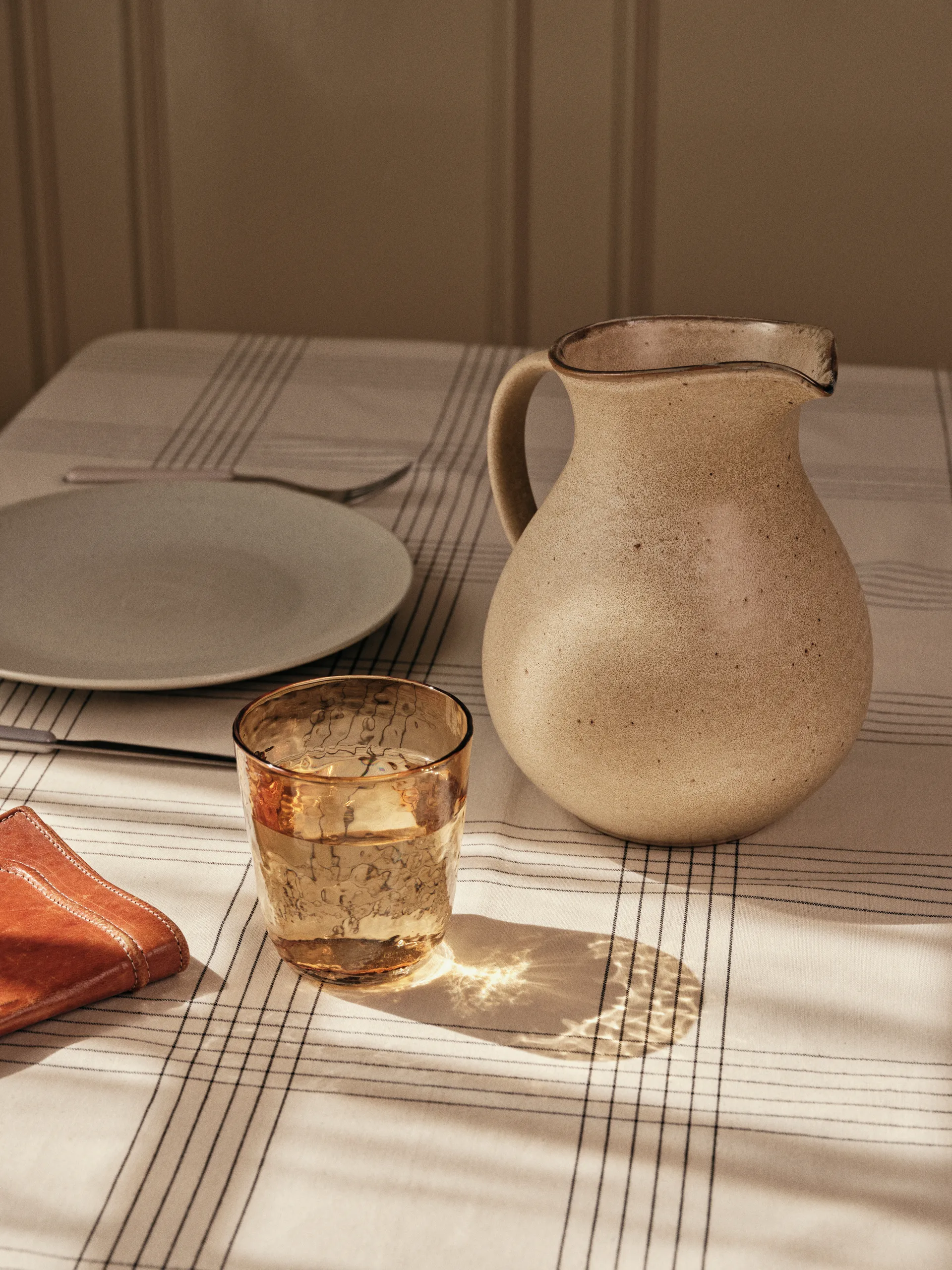 Carafe Jenna 1,95 L, Antique yellow Broste Copenhagen