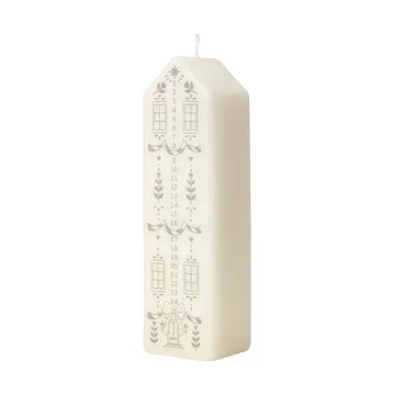 Casa bougie calendrier - White-Silver - Broste Copenhagen
