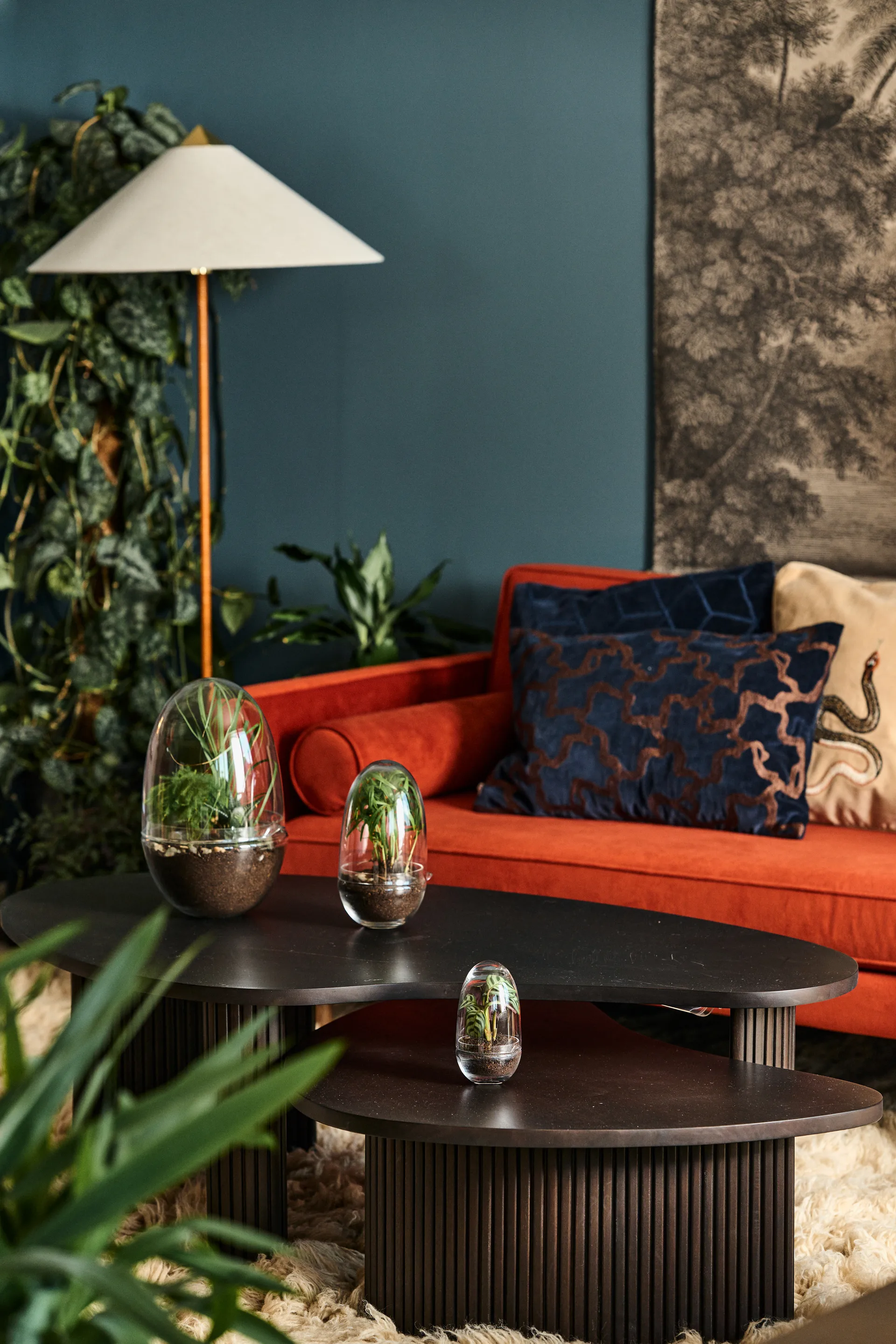 Chaise longue Wind, caramel cafe (rouge) Broste Copenhagen