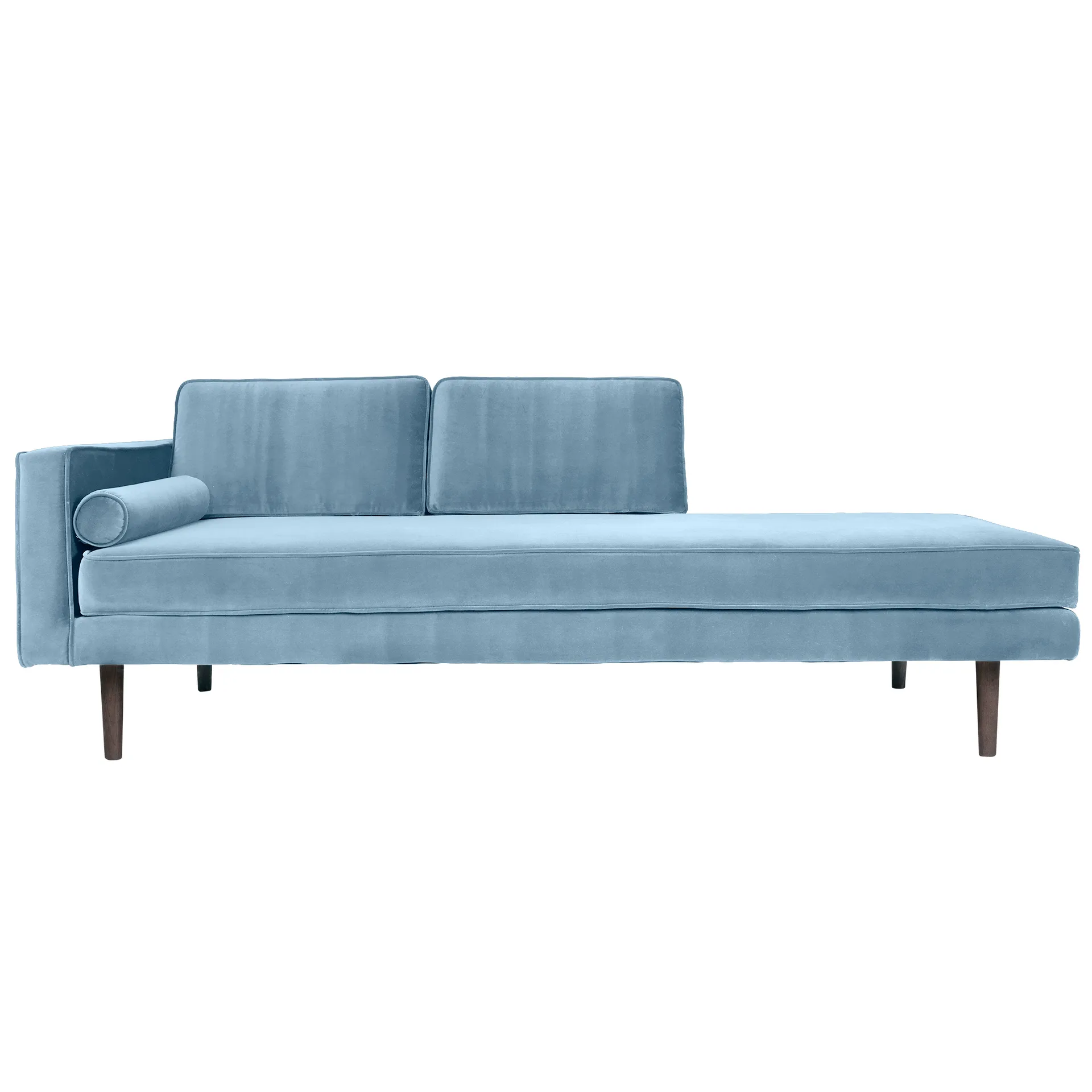 Chaise longue Wind, Pastel blue (bleu) Broste Copenhagen