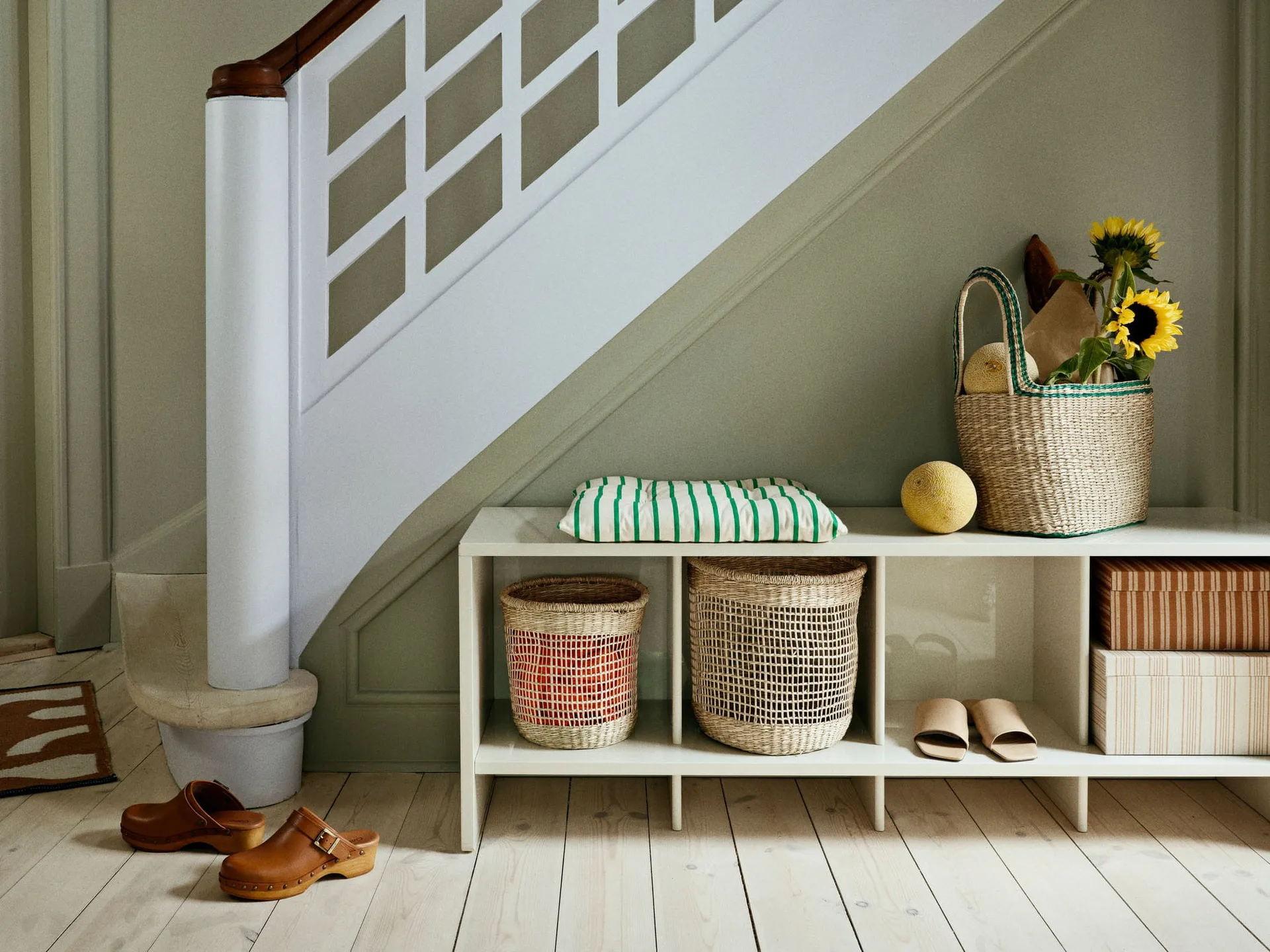 Coussin de chaise Franca 42x44 cm, Jelly green Broste Copenhagen