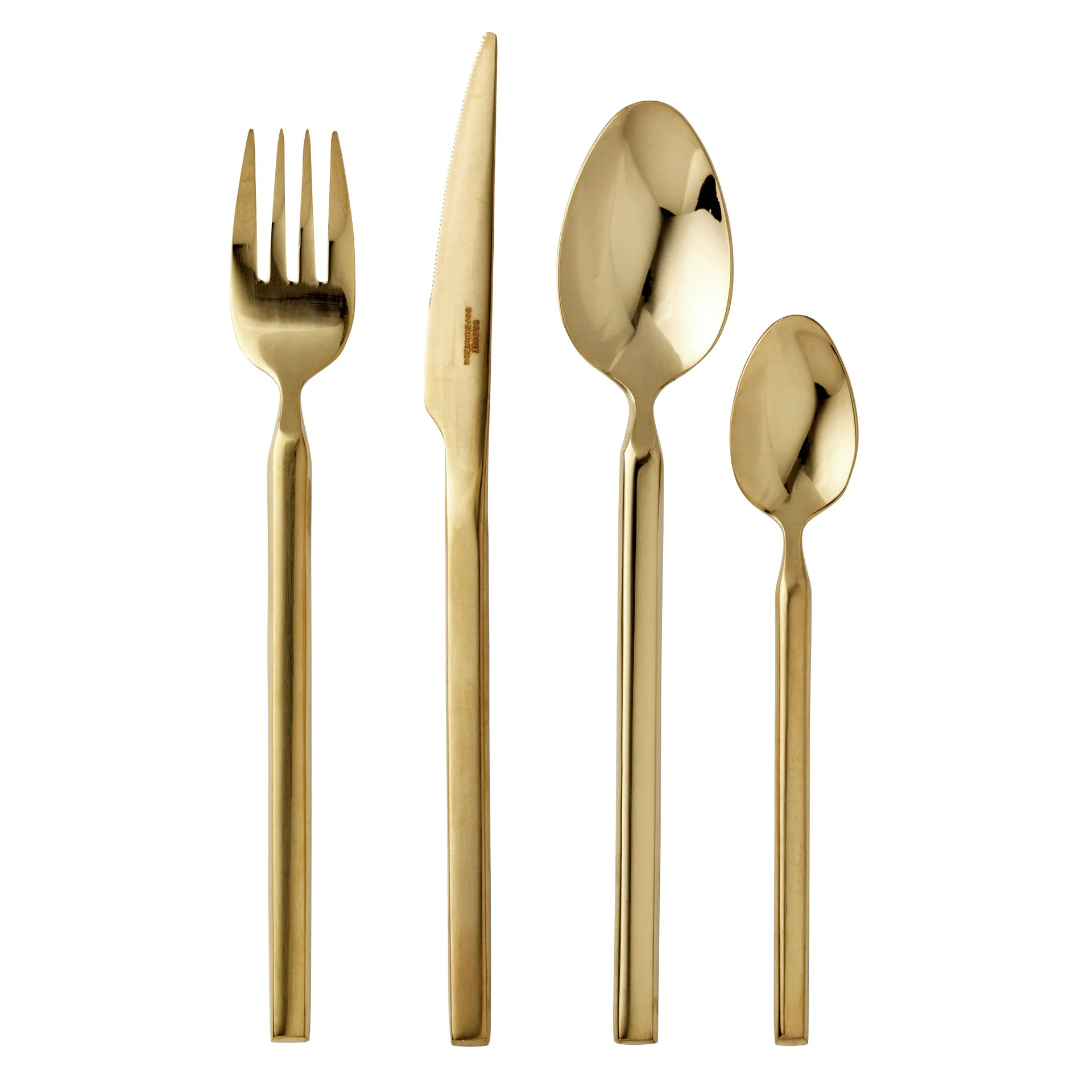 Couverts Tvis, 16 pièces, doré Broste Copenhagen