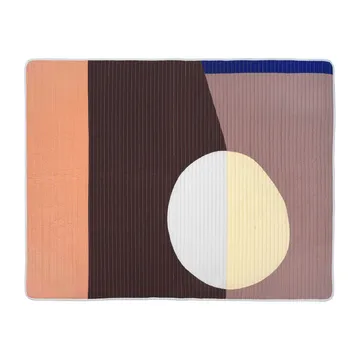 Couverture en coton Fie 130x180 cm - Multi - Broste Copenhagen