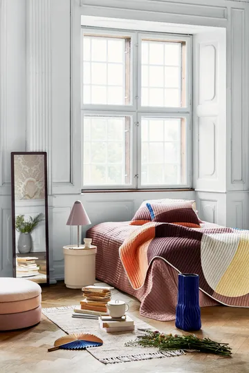 Couverture en coton Fie 130x180 cm - Multi - Broste Copenhagen