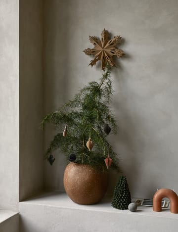 Décoration de Noël Christmas mix Lot de 6 - Natural brown - Broste Copenhagen