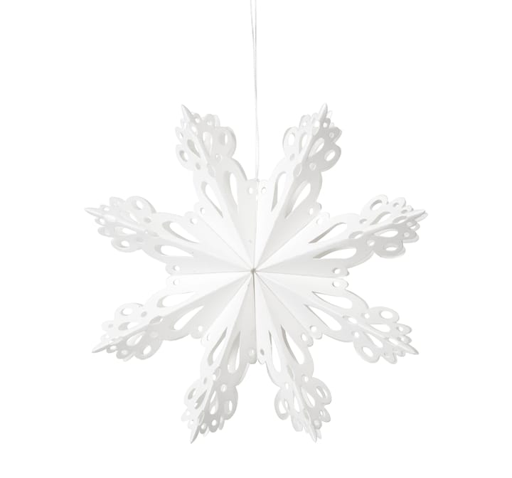 Décoration de Noël Snowflake White - Ø15 cm - Broste Copenhagen