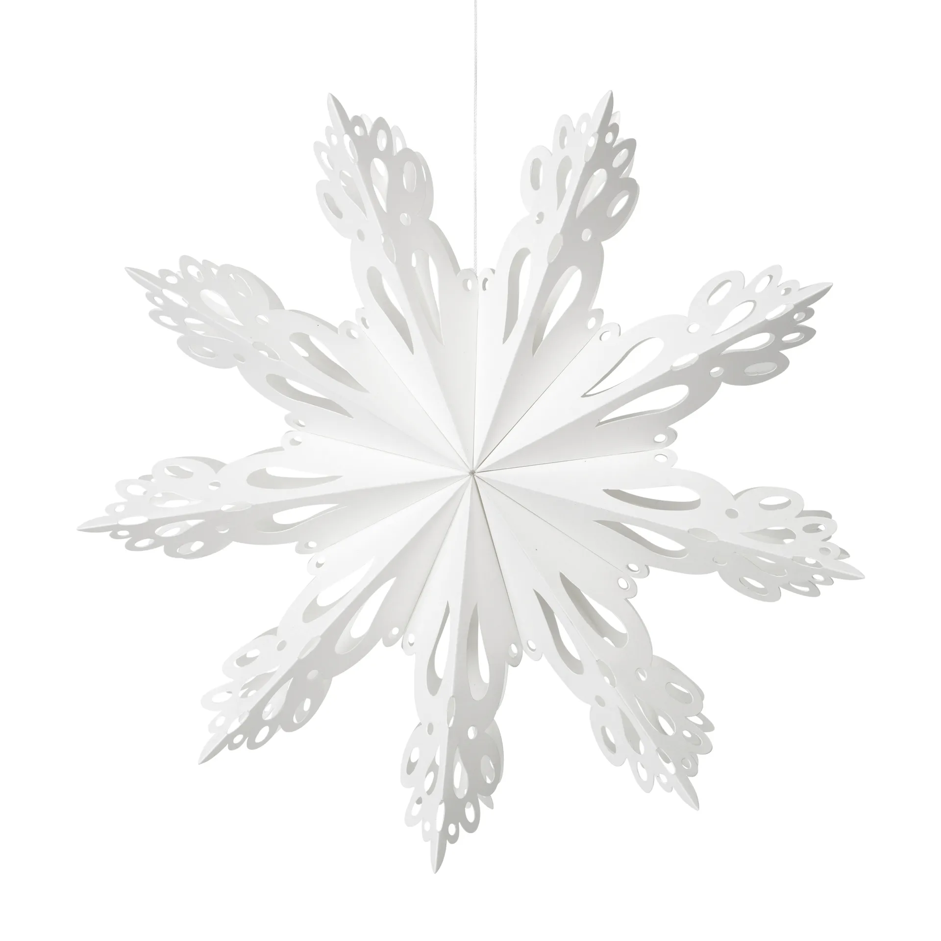Décoration de Noël Snowflake White, Ø30 cm Broste Copenhagen