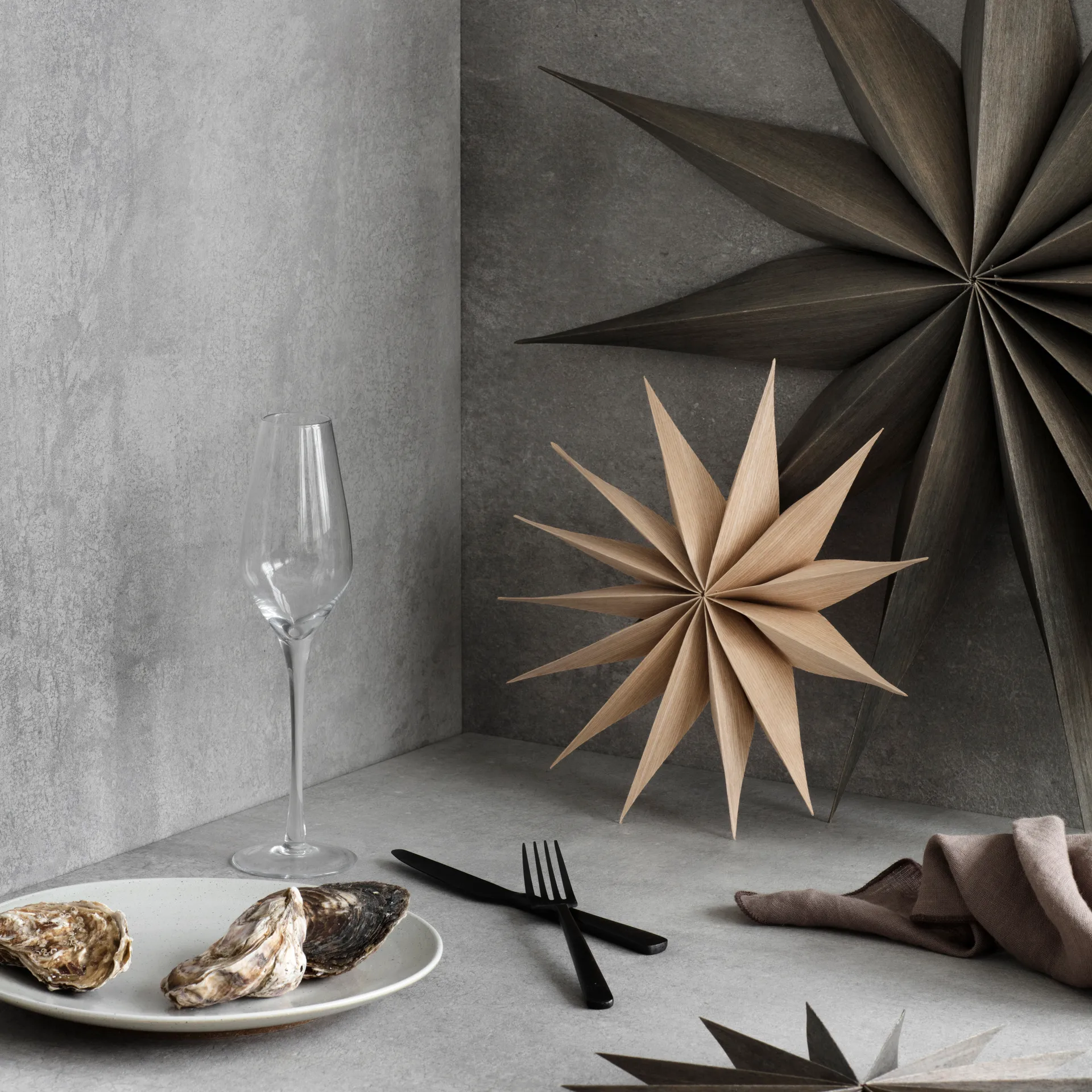 Décoration de Noël Venok Etoile Ø70 cm, Natureal Broste Copenhagen