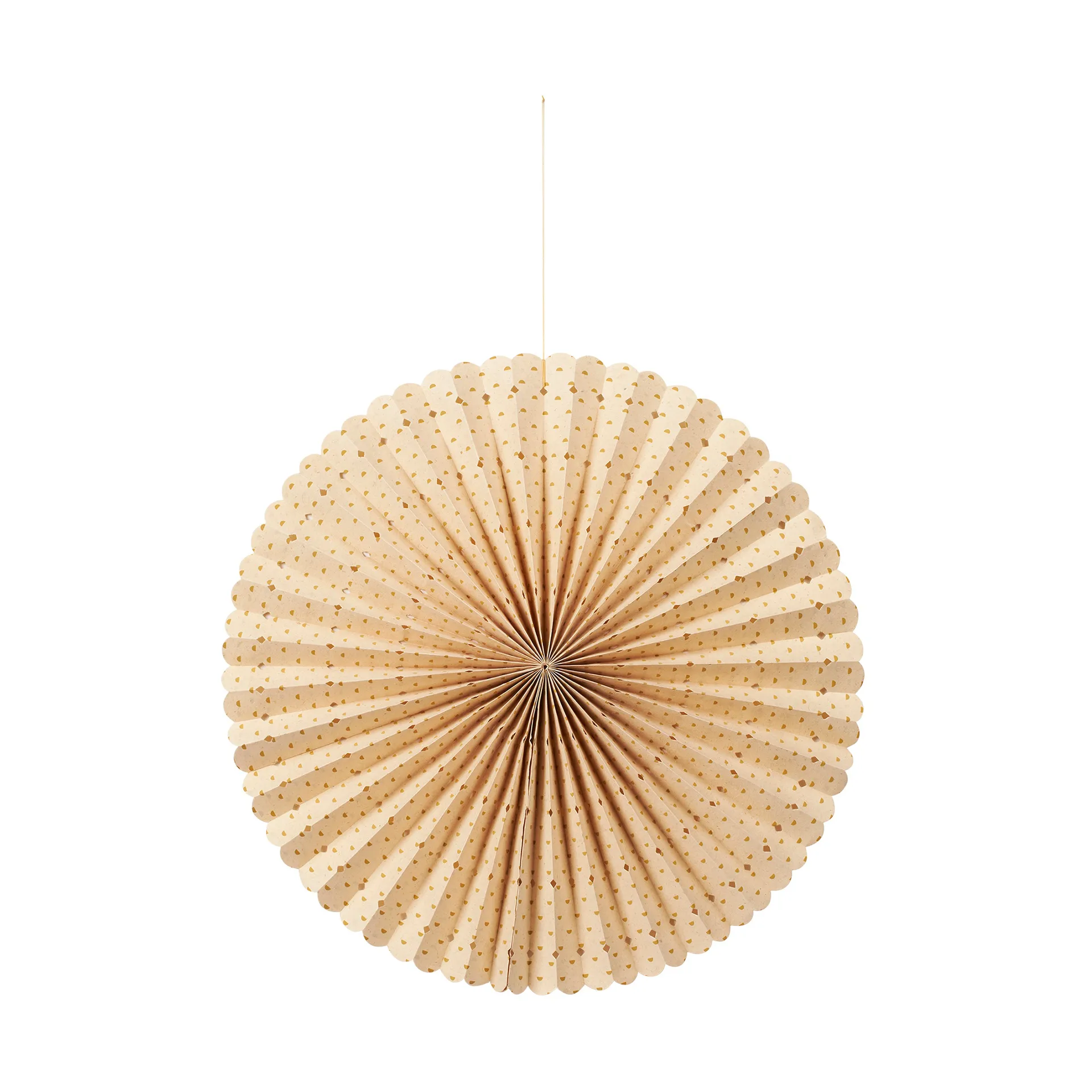 Étoile de l'avent rosace Stella M Ø43 cm, Natural-harvest gold Broste Copenhagen
