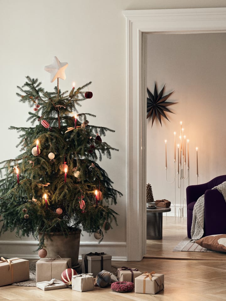 Étoile de Noël Venok 40 cm - gris chaud - Broste Copenhagen