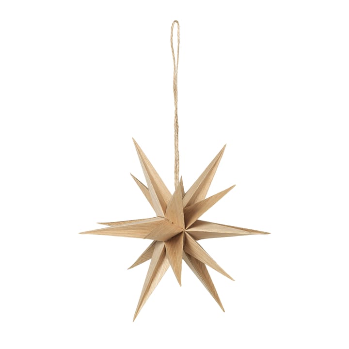 Étoile en bois Venus Ø20 cm - Natural - Broste Copenhagen