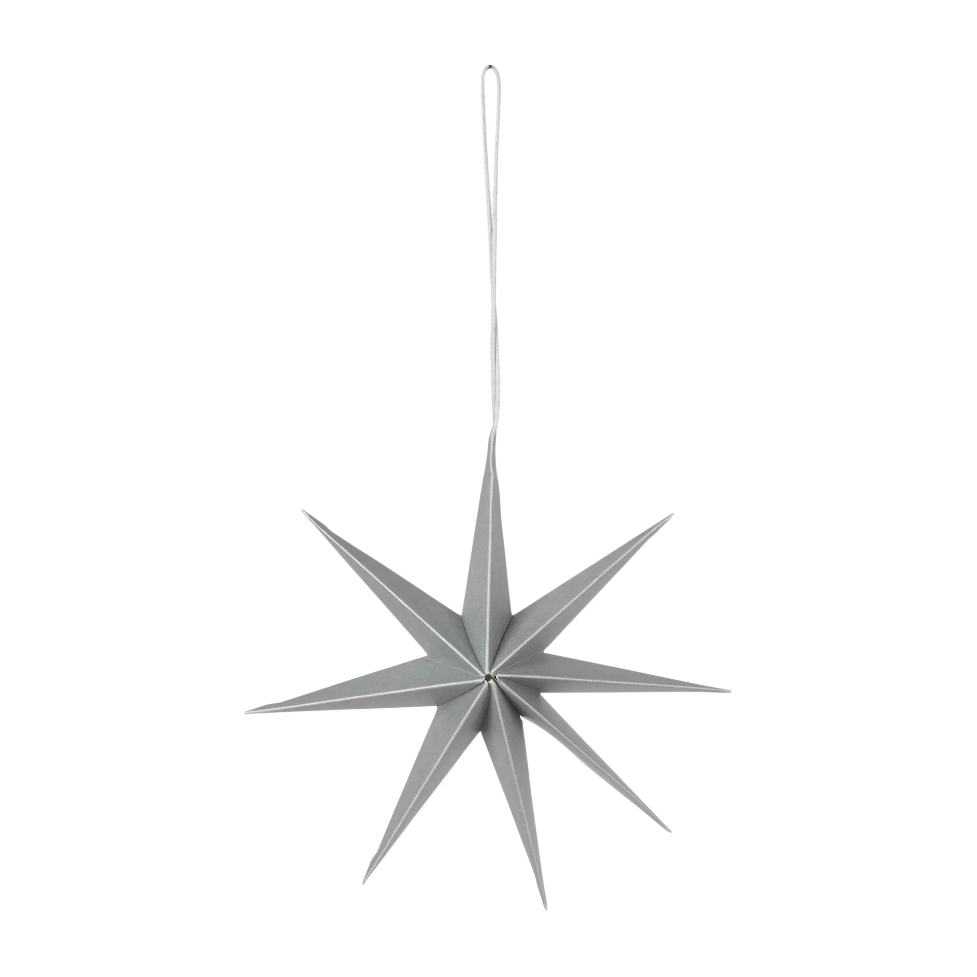 Étoile en papier Star Ø15 cm, Argenté Broste Copenhagen