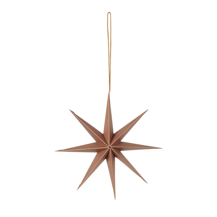 Étoile en papier Star Ø15 cm - Indian tan - Broste Copenhagen