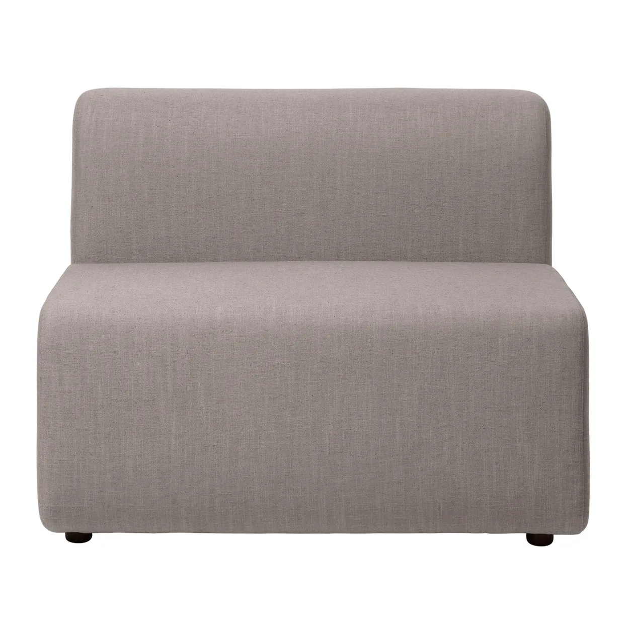 Broste Copenhagen Fauteuil modulaire Lagoon Latte | Design Scandinave | Chaises, tabourets & poufs | Gris