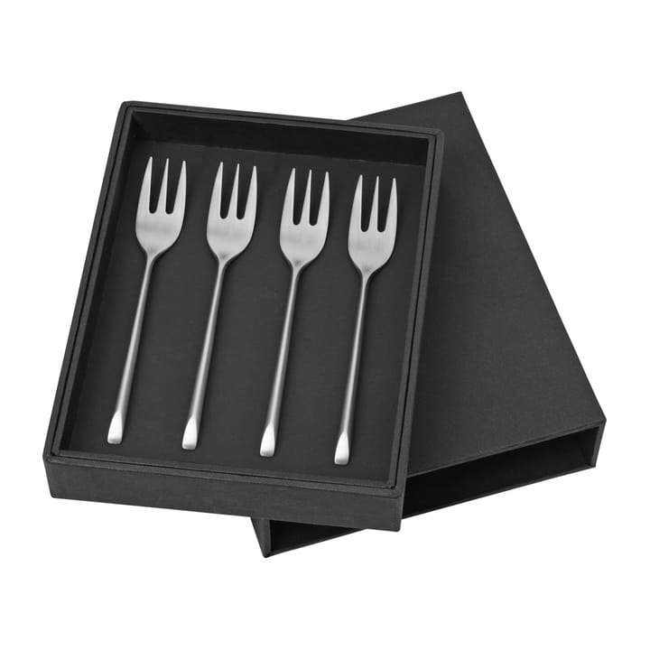 Fourchette à gâteau Sletten Lot de 4, Full satin forged Broste Copenhagen
