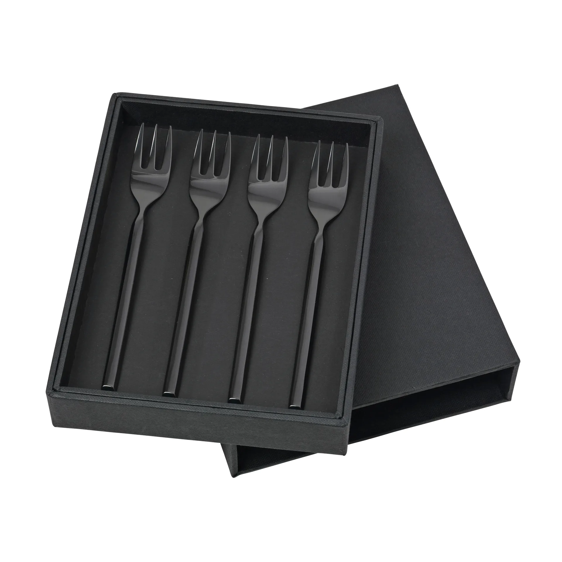 Fourchettes Tvis - lot de 4, noir Broste Copenhagen