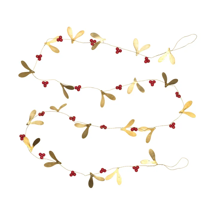 Guirlande Mistletoe - Deep Red - Broste Copenhagen