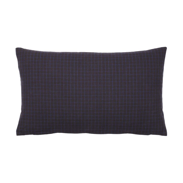 Housse de coussin Bodil 30x50 cm, Black-intense blue Broste Copenhagen