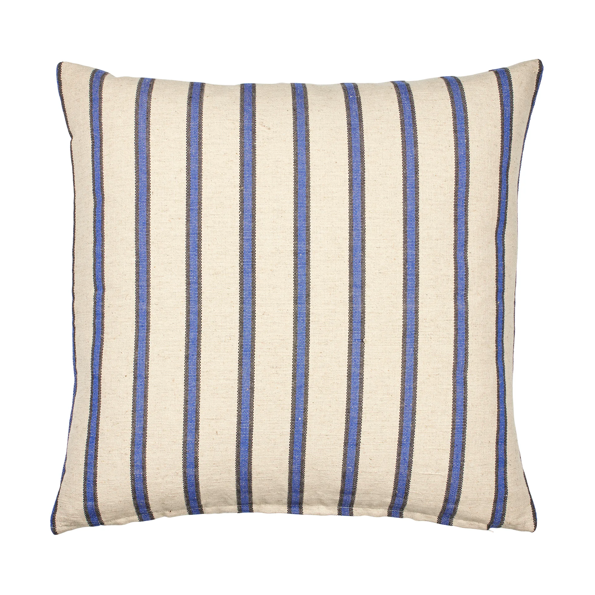 Housse de coussin Dagmar 50x50 cm, Off white-intense blue Broste Copenhagen