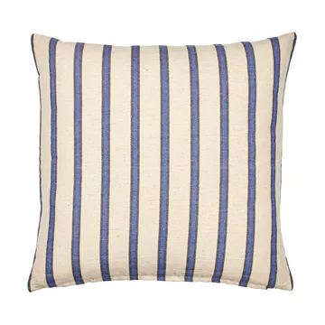 Housse de coussin Dagmar 50x50 cm - Off white-intense blue - Broste Copenhagen
